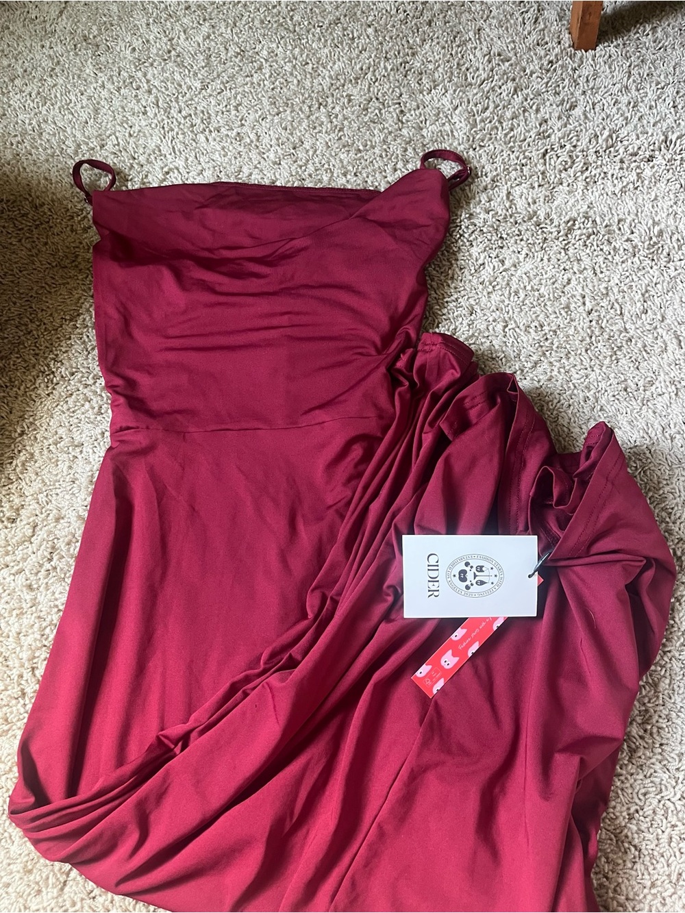 NWT Cider Women's cowl neck dress